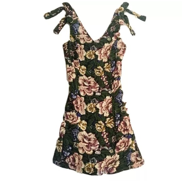 Vintage Dresses & Skirts - Vintage Mary My Luv Floral Print Dress